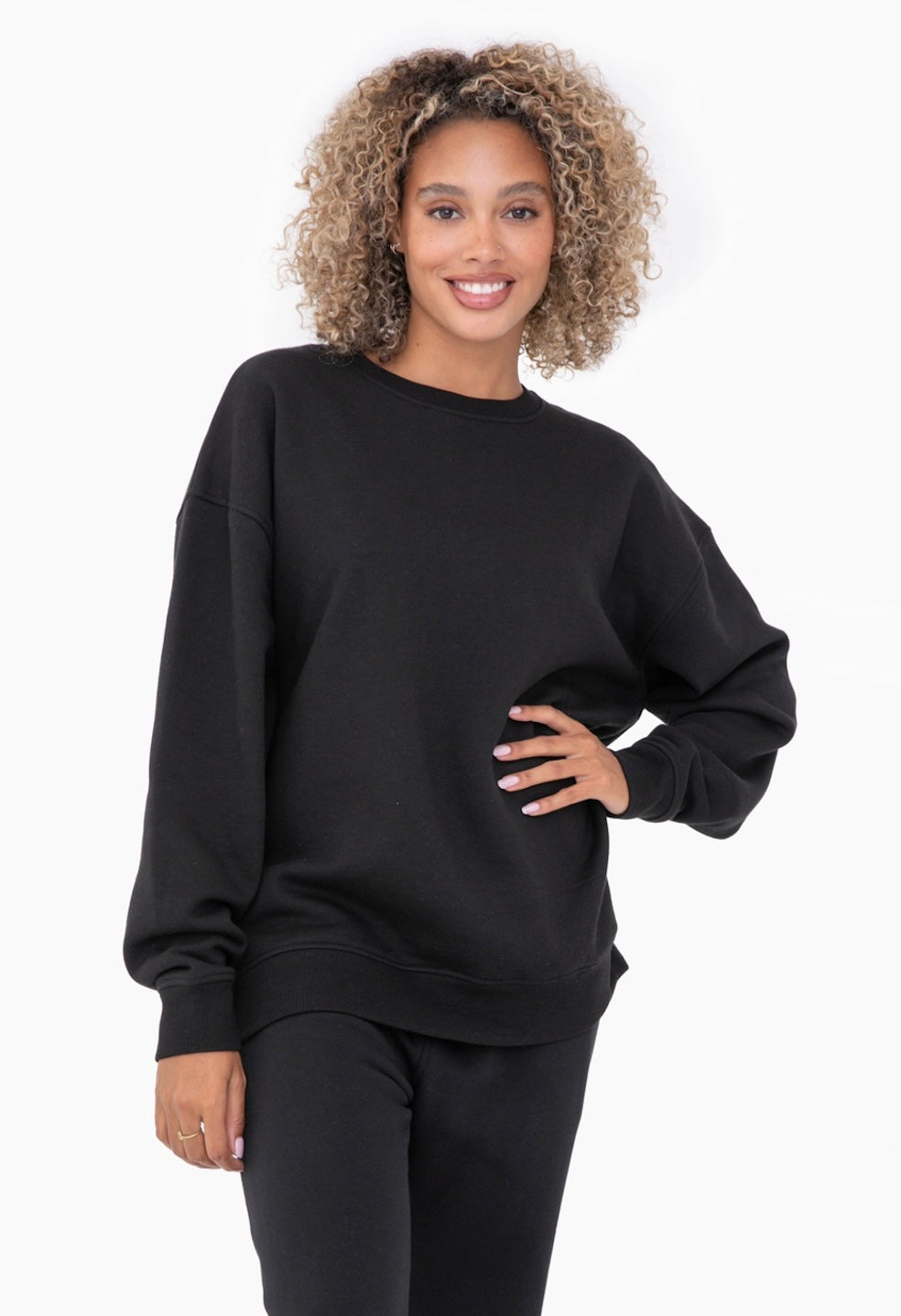 Oversized Fleece Sweatshirt
