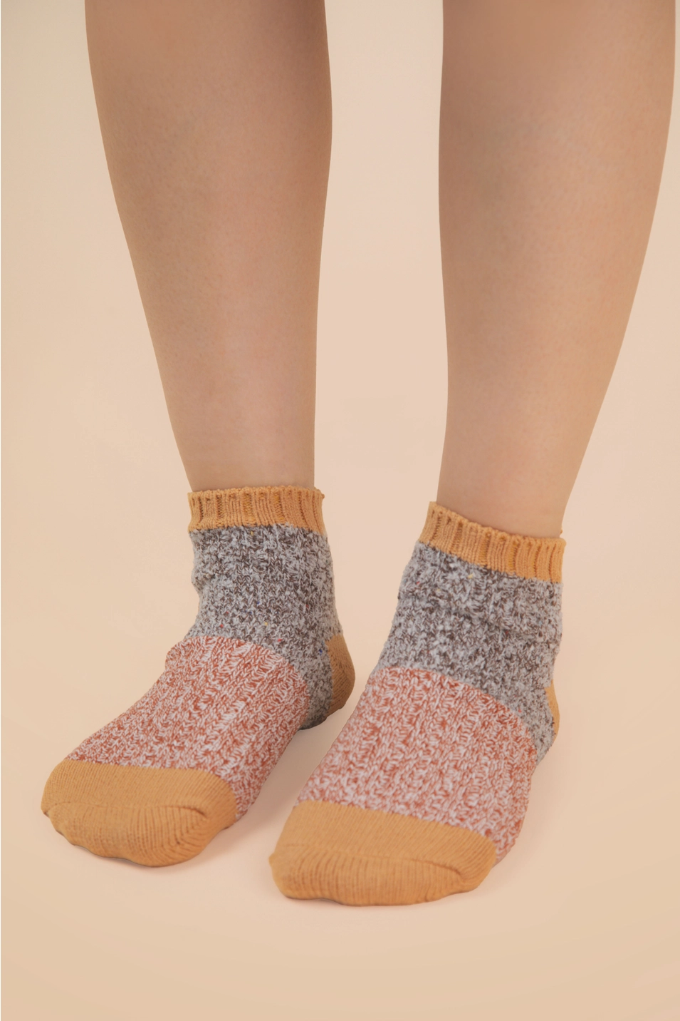 Color Block Crew Socks