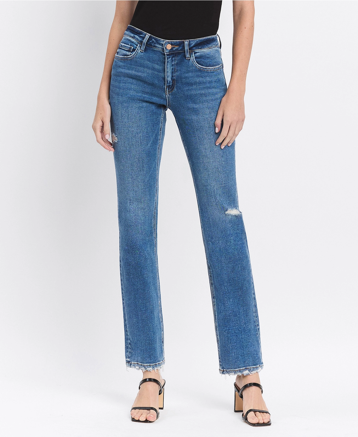 Mid Rise Regular Straight Jeans - Dumbfounding