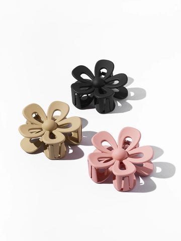Flower Claw Clips
