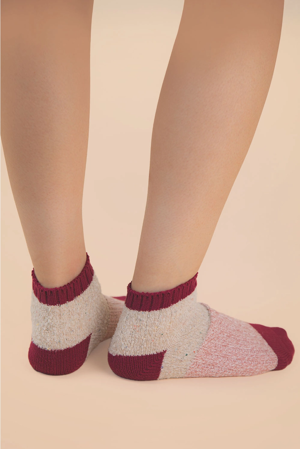 Color Block Crew Socks