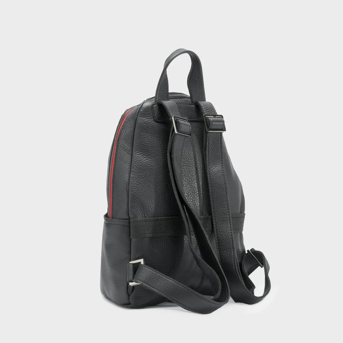 Hammitt Hunter Medium - Black/Brushed Gold Red Zip