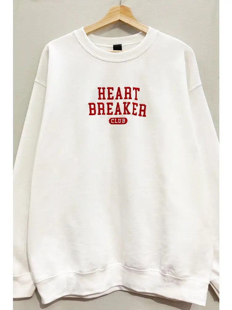 Heartbreaker Embroidered Sweatshirt