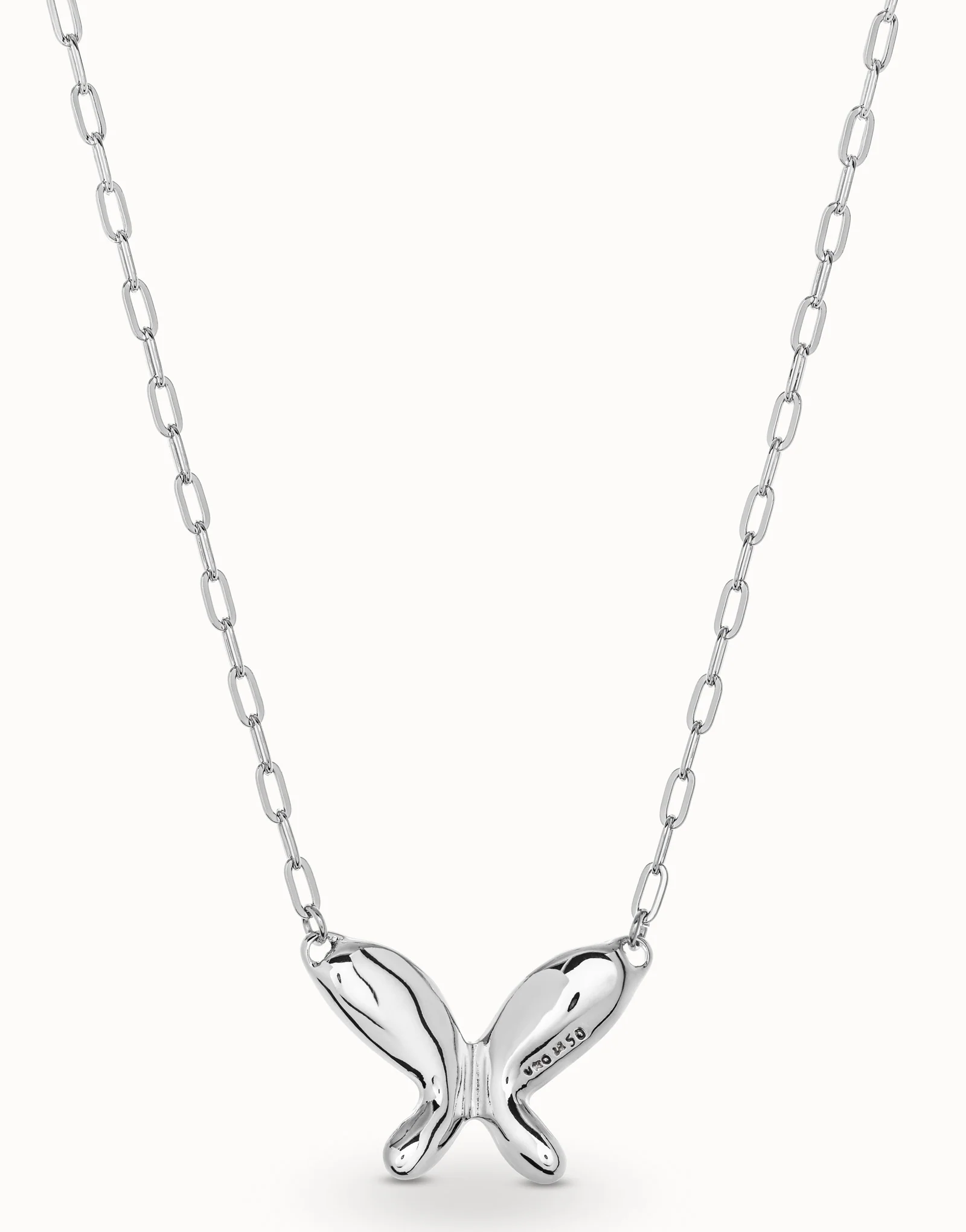 UNOde50 Wings Necklace, Silver