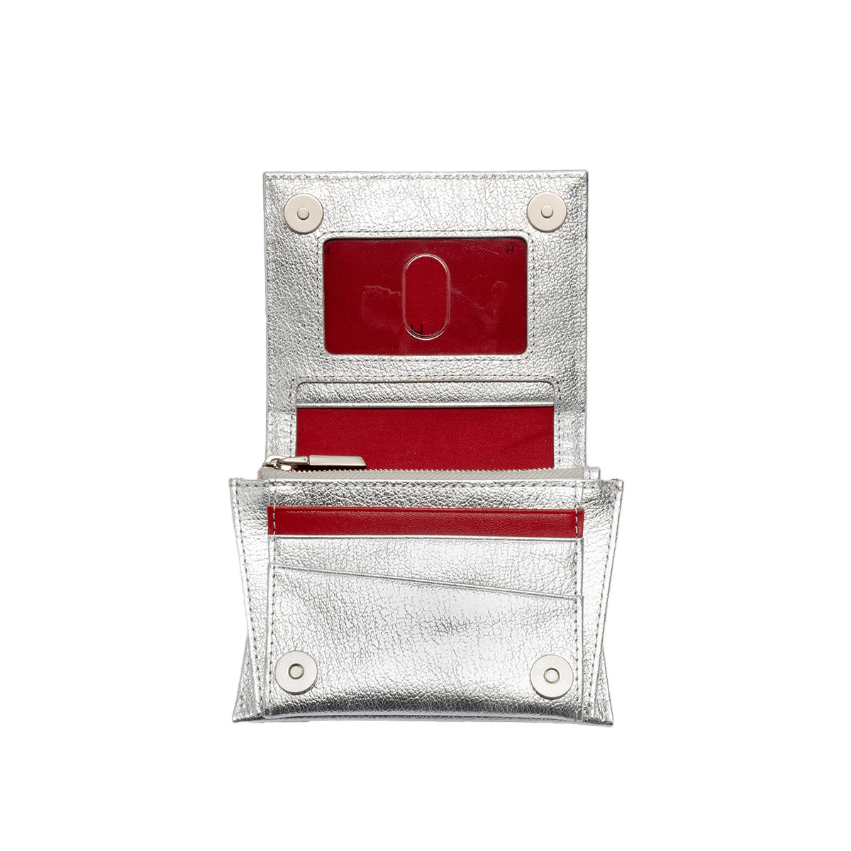 Hammitt Allen Wallet - Sidewalk Silver/Brushed Silver