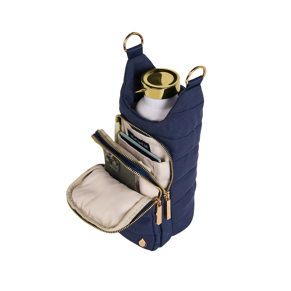 Navy Canvas with Anchor Embroidery