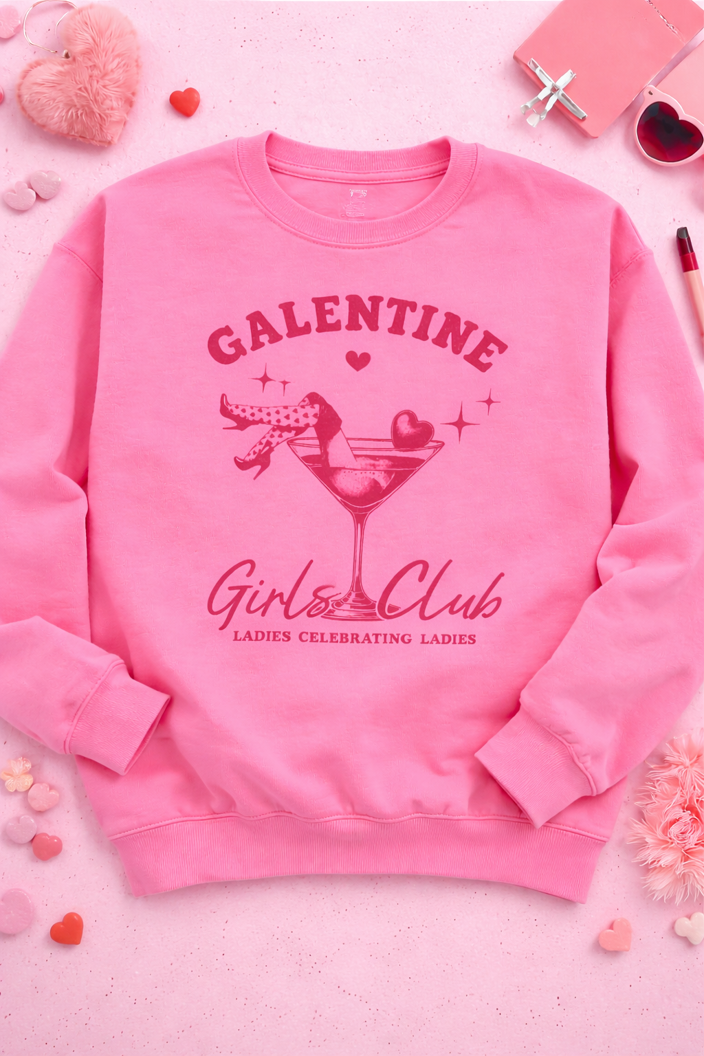 Galentine Girl's Club Sweatshirt