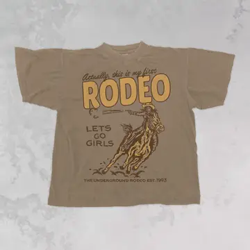 This Is My First Rodeo Western Oversized T-Shirt
