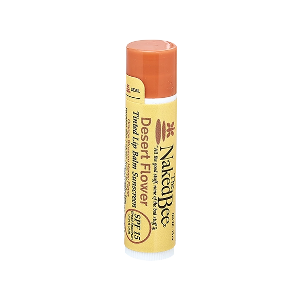 SPF 15 Tinted Lip Balm in Desert Flower