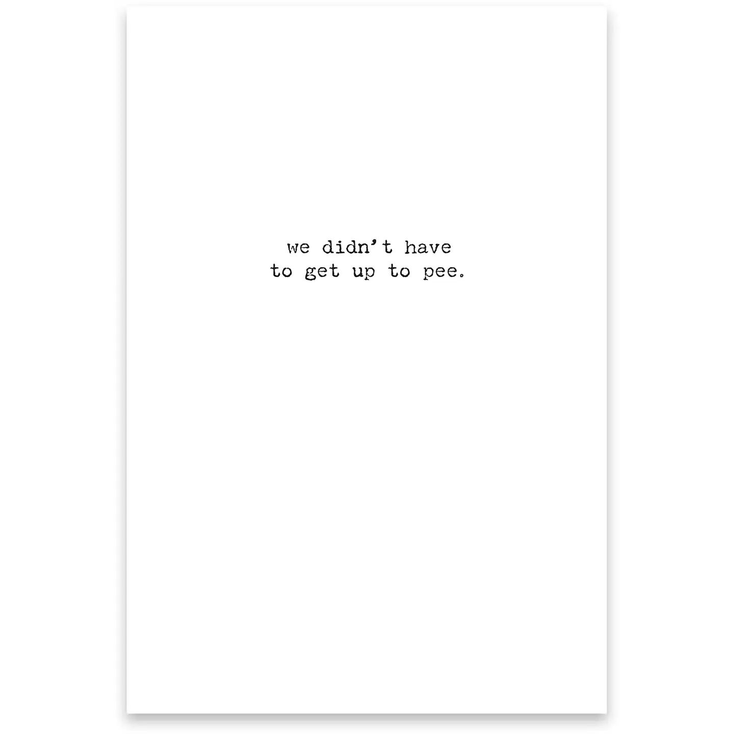 All Nighter Means - Greeting Card