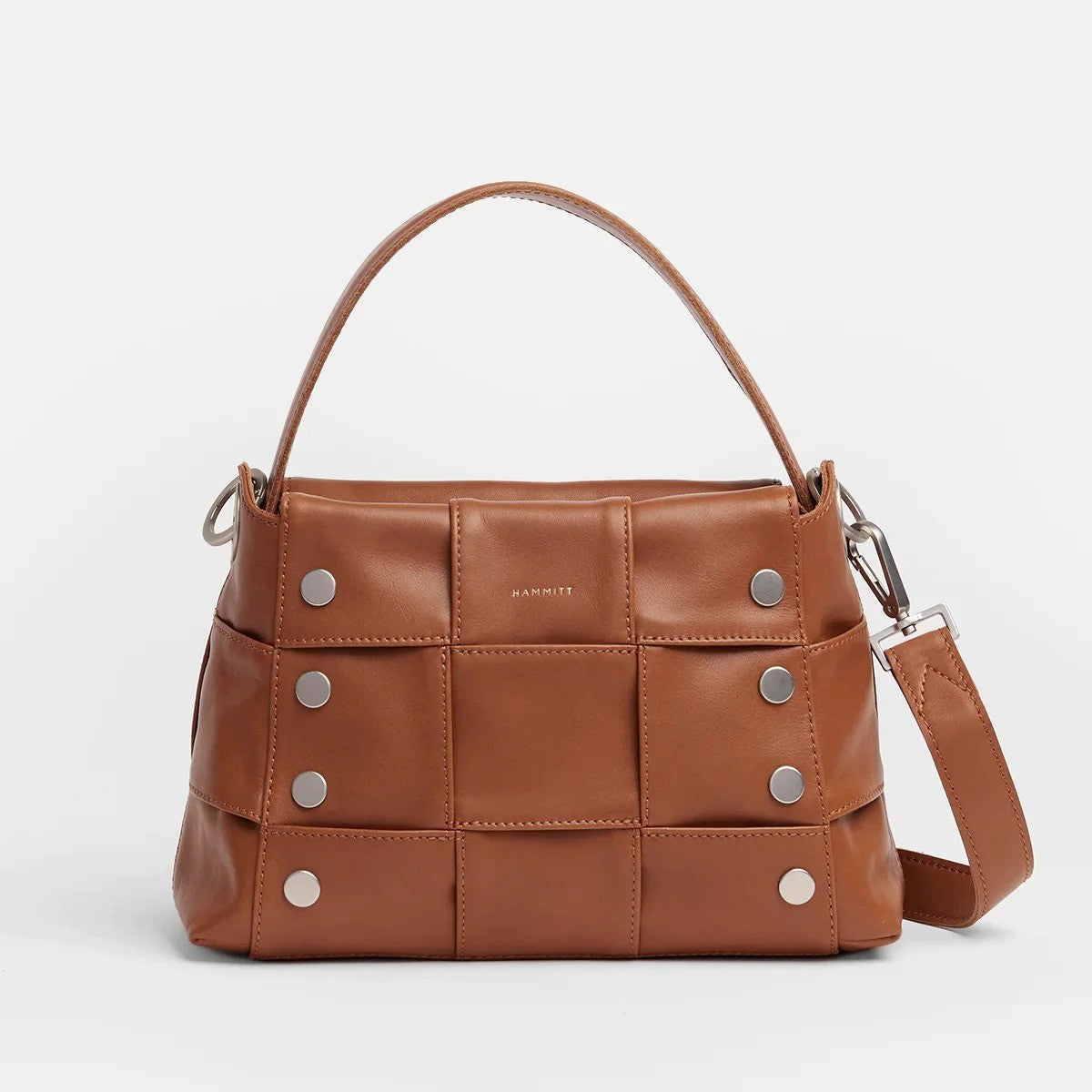 Hammitt Bryan Medium - Caffè Tan/Brushed Silver