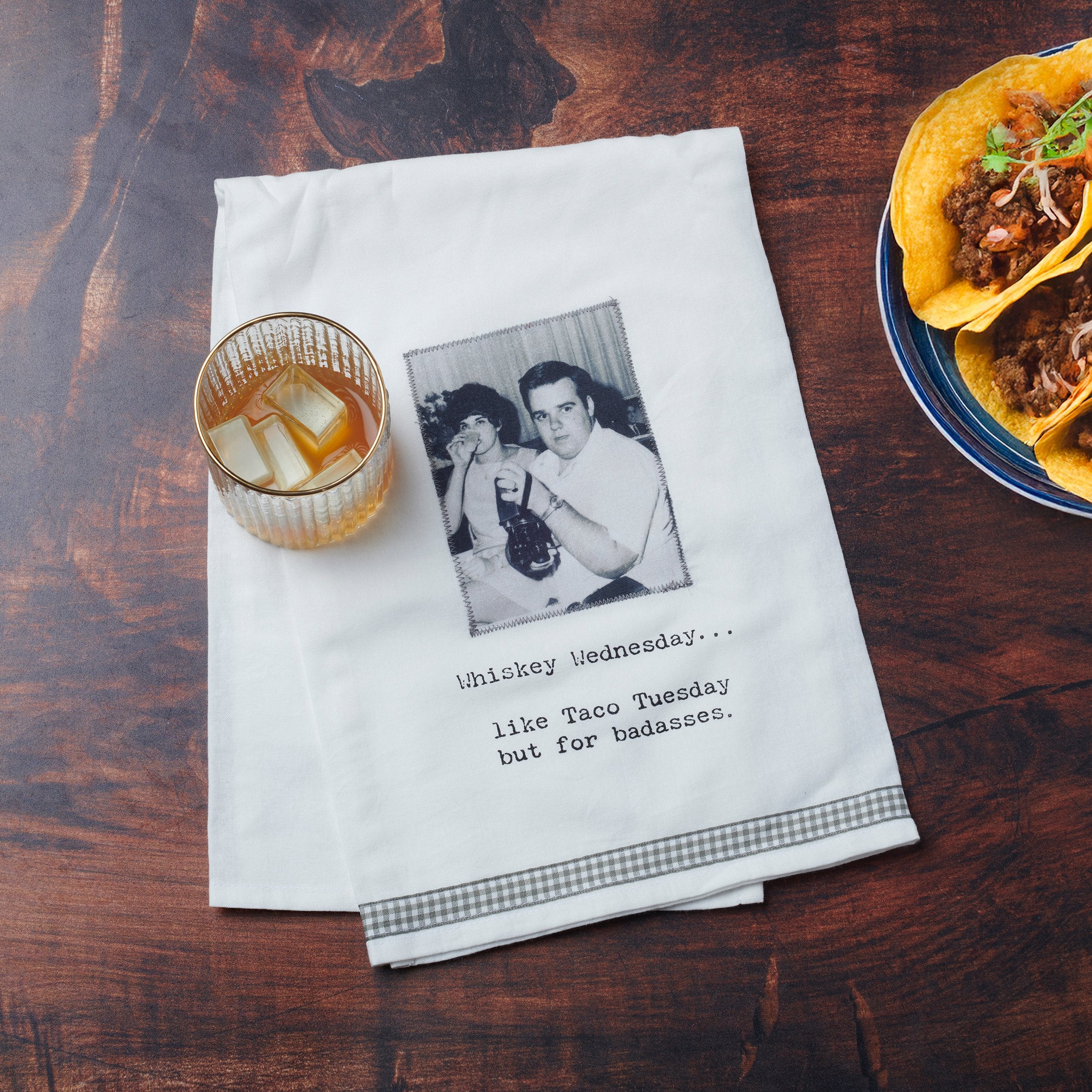 Whiskey Wednesday Kitchen Towel