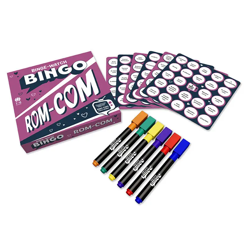 Binge-Watch Bingo: Rom-Coms