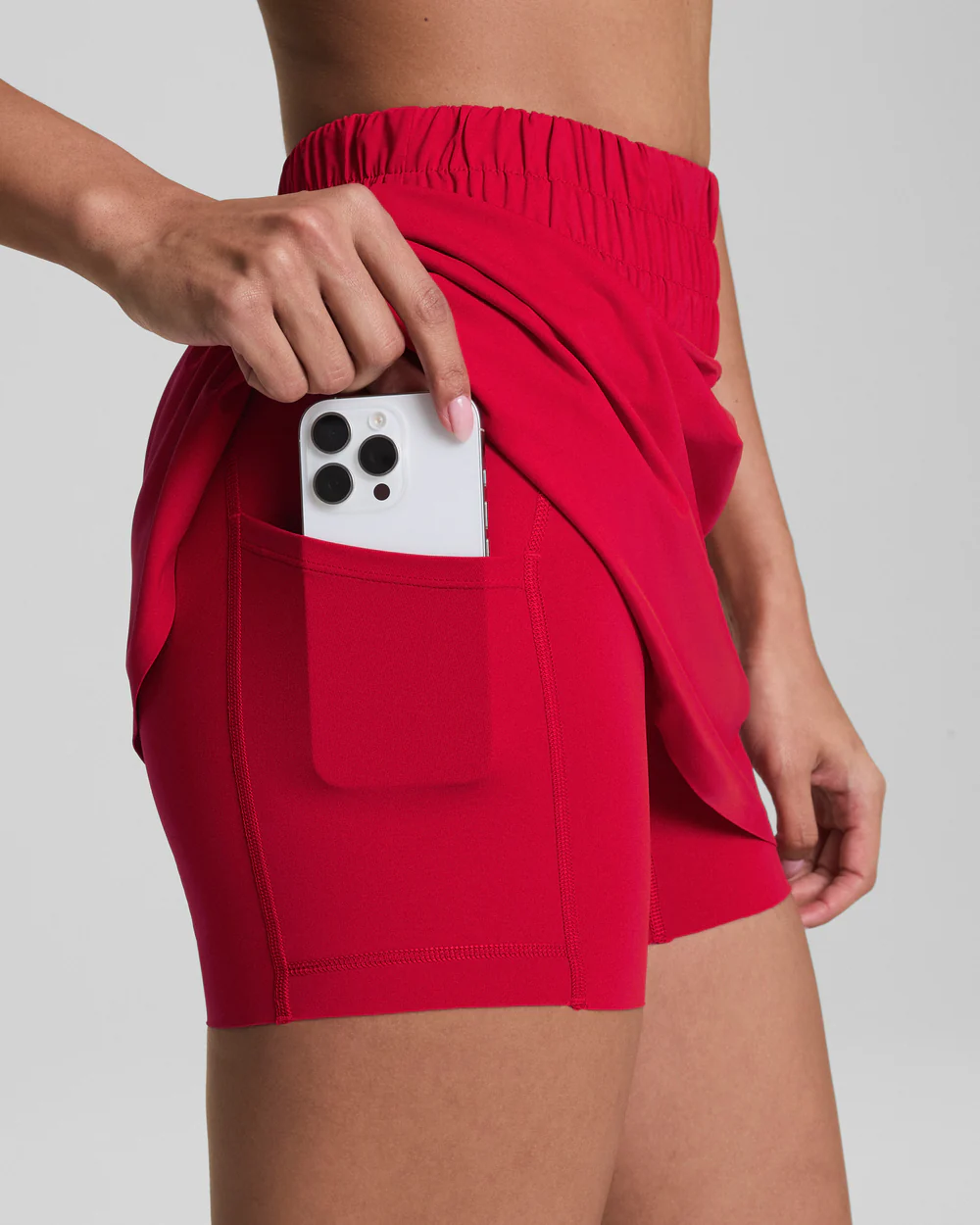 SPANXshape Activate Skort, 14" - Red