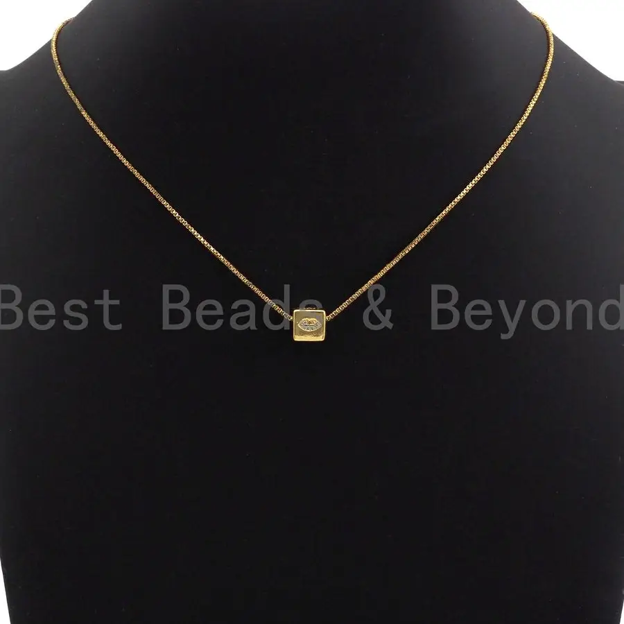 Cz Micro Pave Bee Bear Lip Dice Spacer Beads