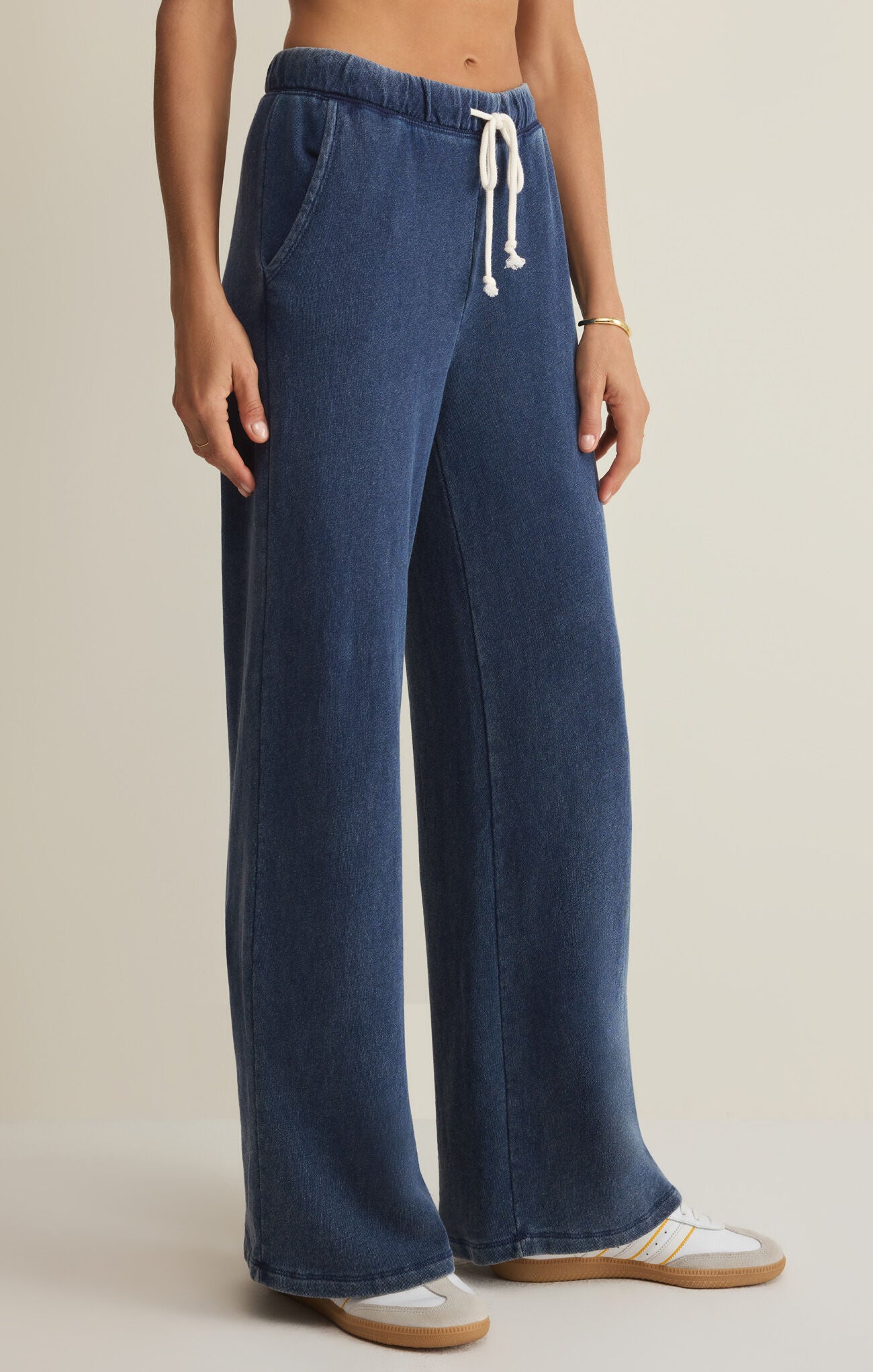 Hunter Knit Denim Pant - Indigo
