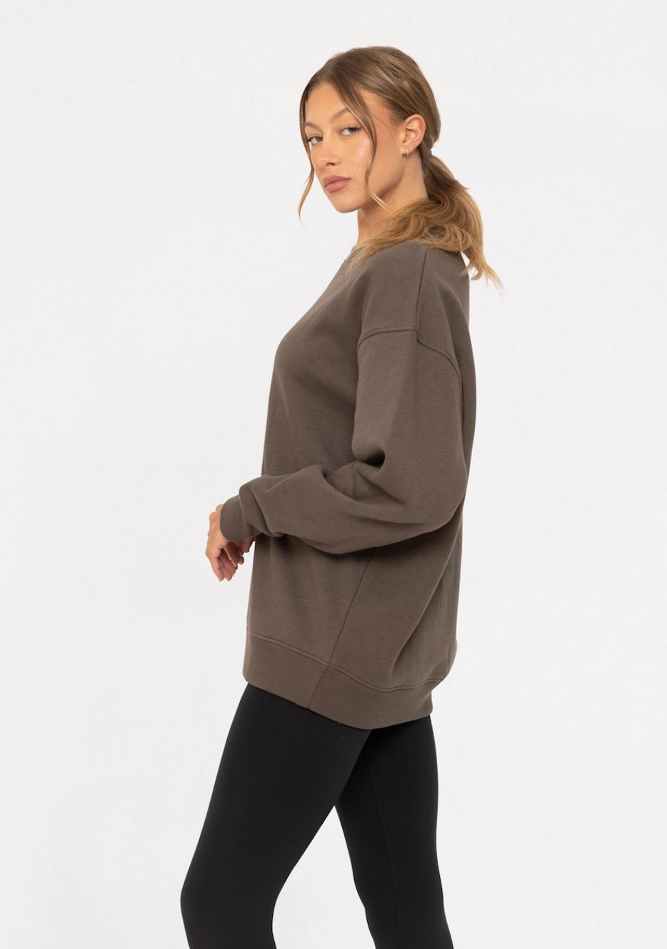Oversized Fleece Sweatshirt
