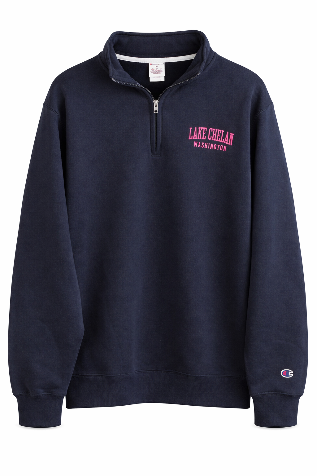 Champion Powerblend 1/4 Zip "Lake Chelan, Washington"