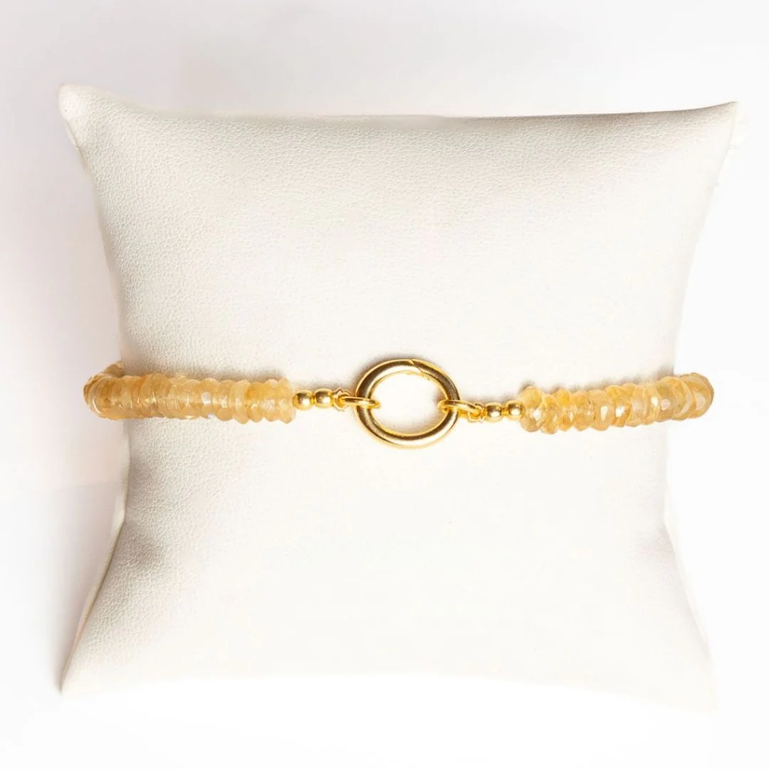 Gemstone Clasp Bracelet