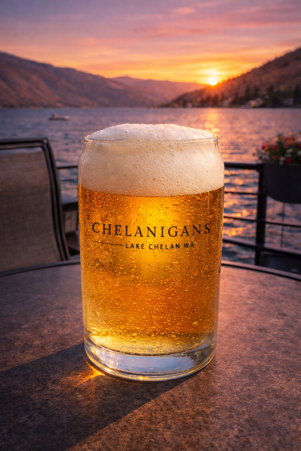 Chelanigans Beer Can Glasses