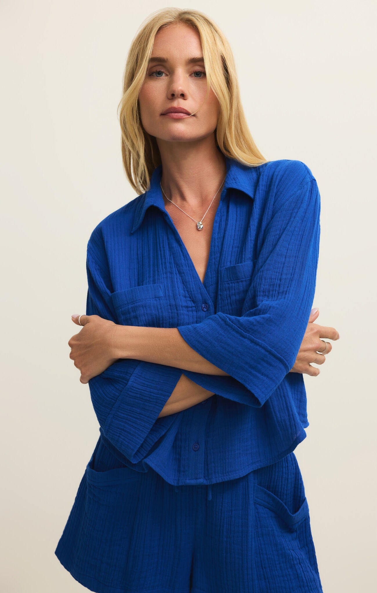 Helena Shirt - Nautical