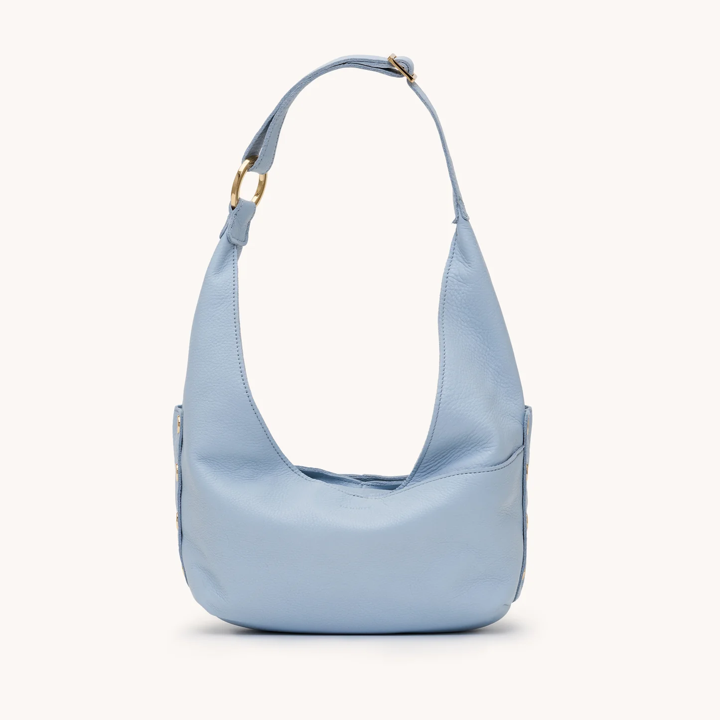 Hammitt Tom Zip Med - Hazy Blue/Gold