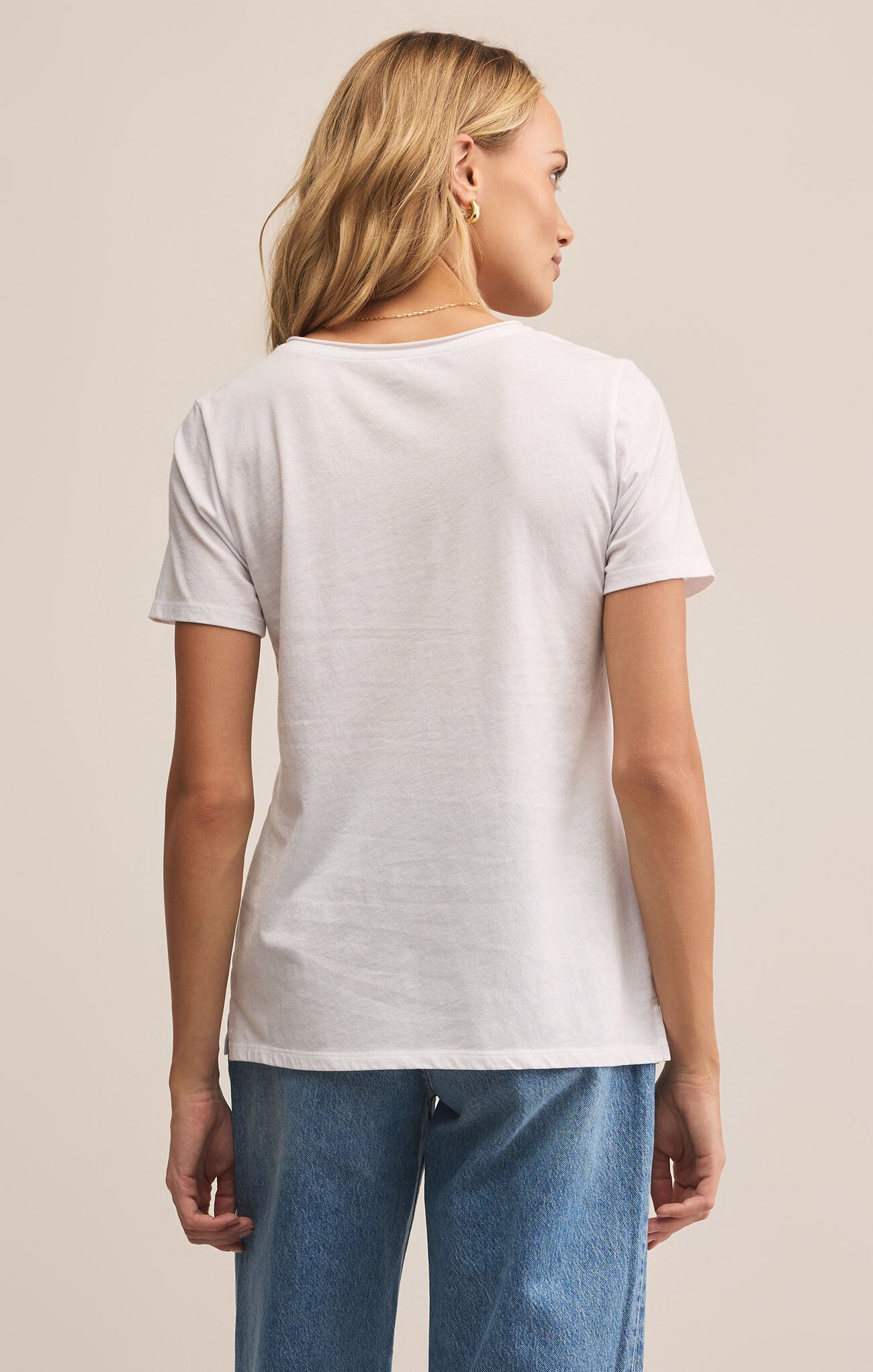 The Modern Pocket Tee - White