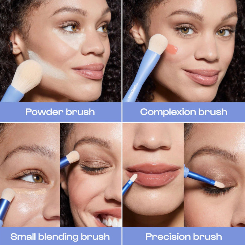 Multi-Tasker - 4-in-1 Makeup Brushes