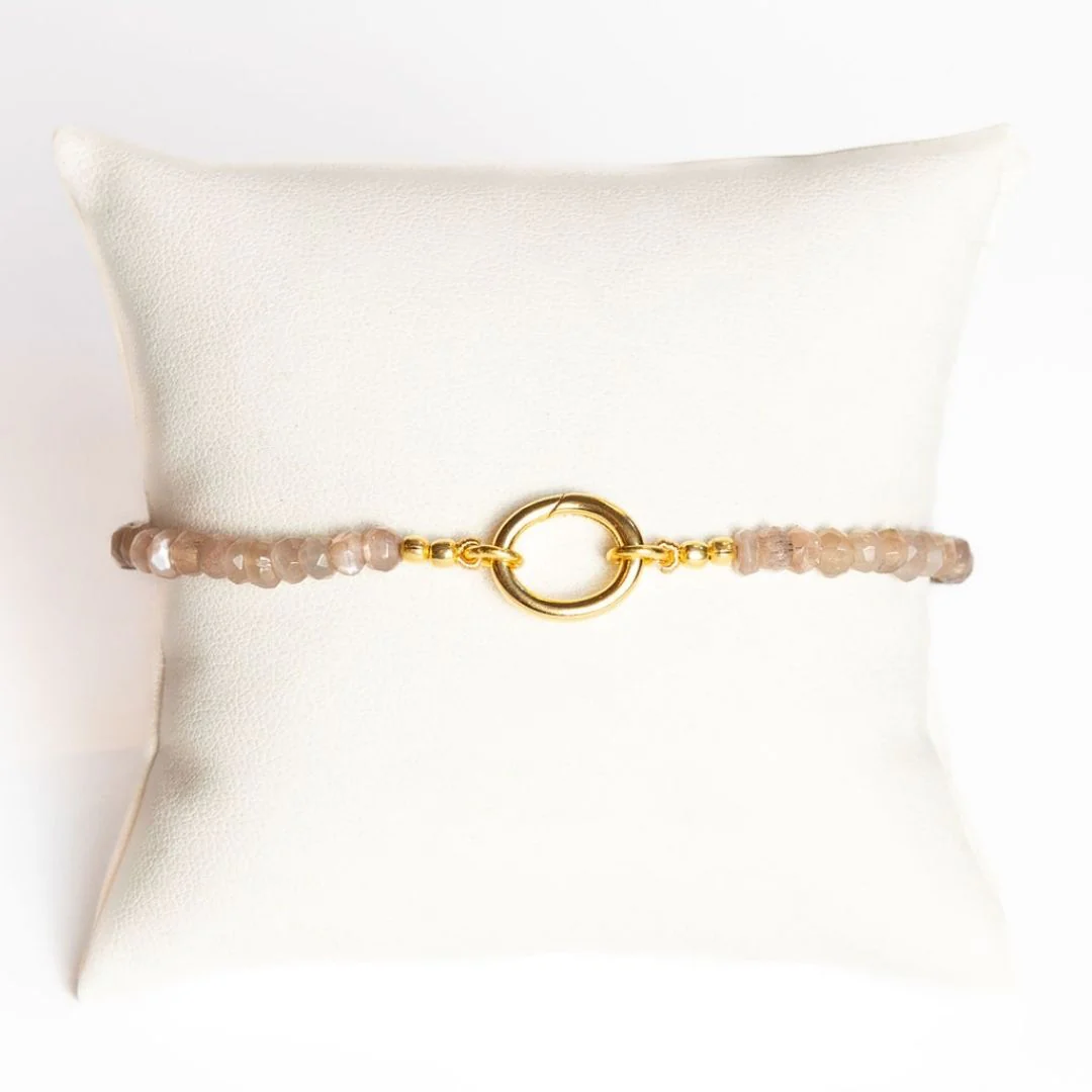 Gemstone Clasp Bracelet