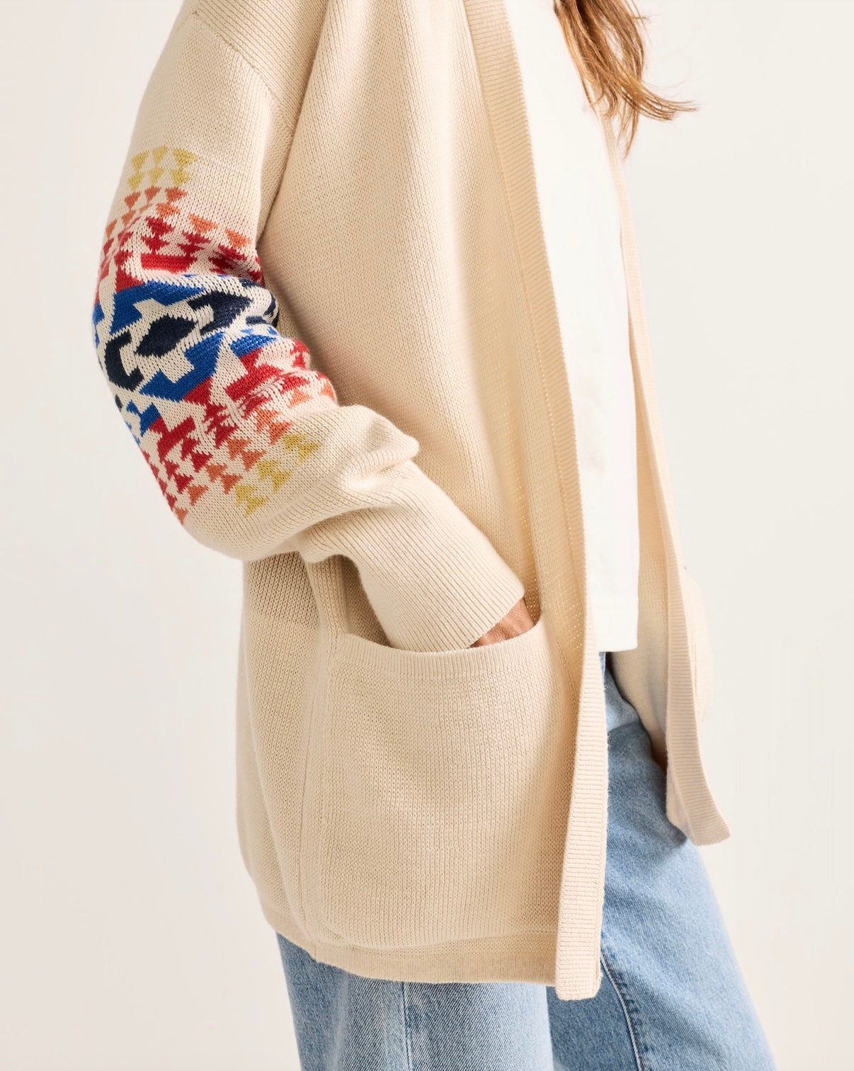 Sierra Springs Cardigan - Natural