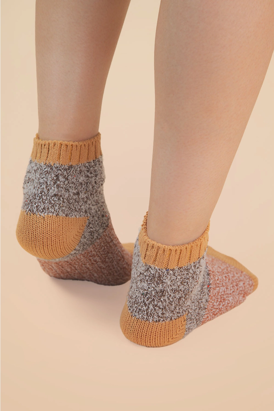 Color Block Crew Socks