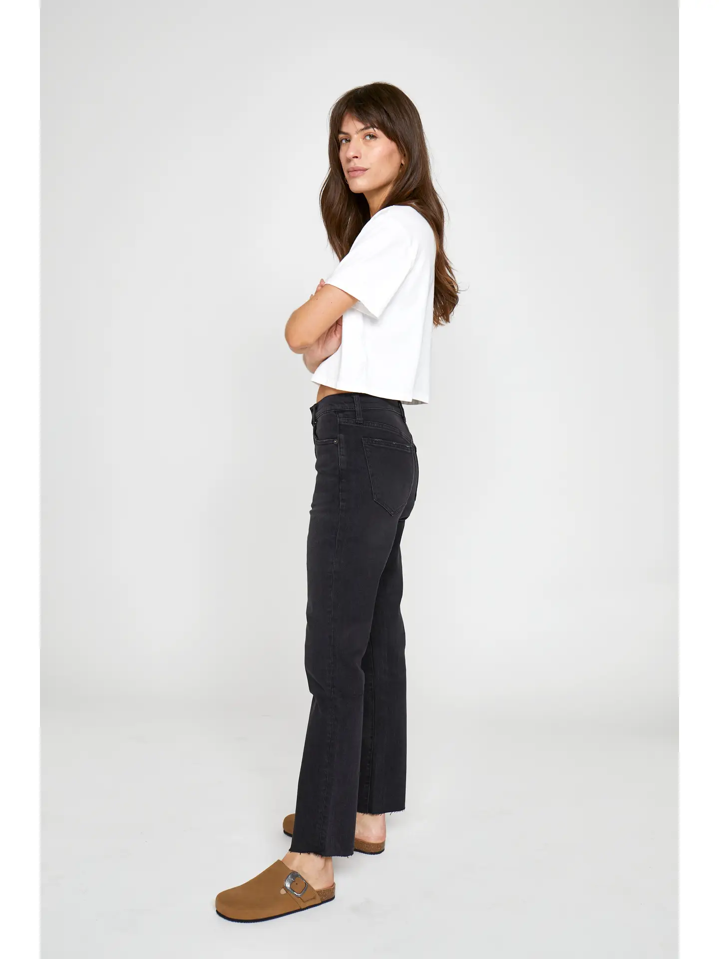 Crosby Mid Rise Relaxed Taper Jean