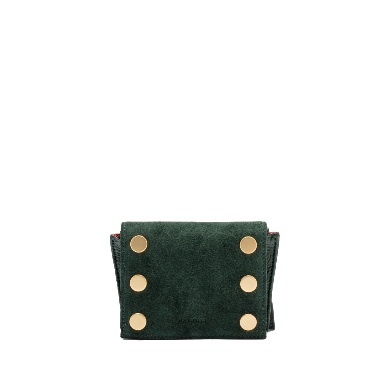 Hammitt Allen Wallet - Green Room Suede/Brushed Gold
