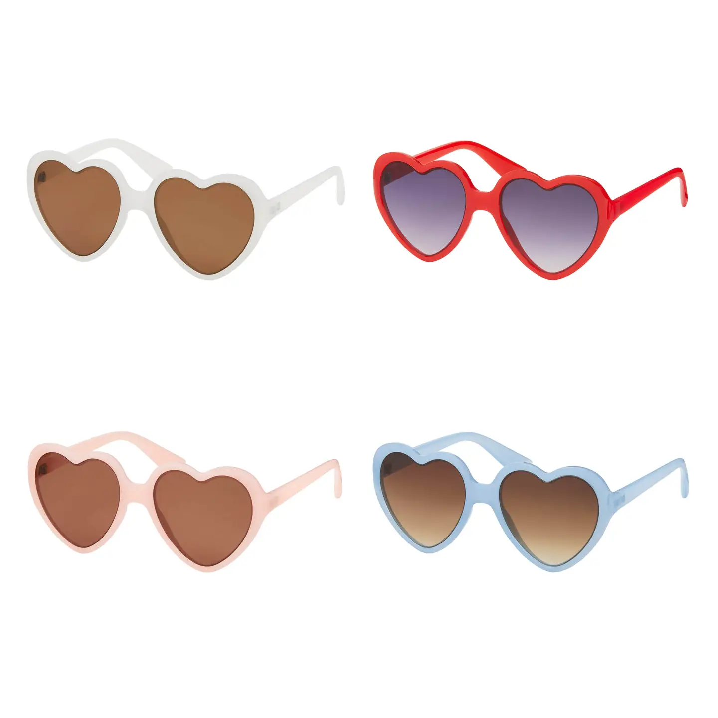 Rose Heart Sunglasses