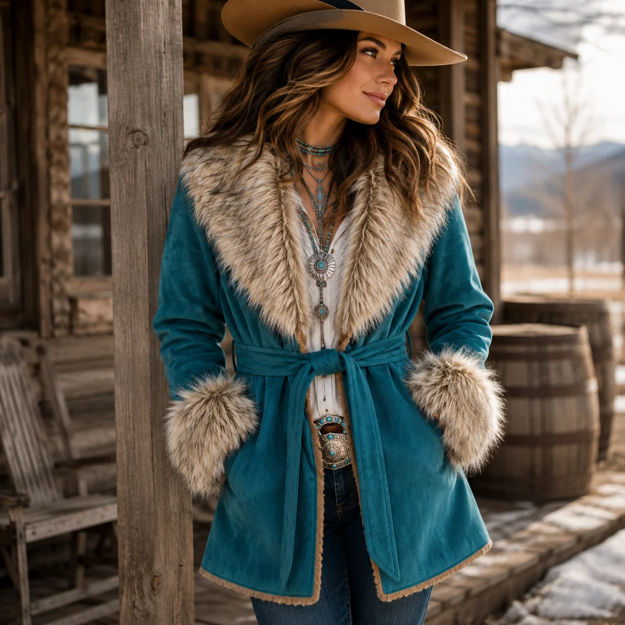 Arna Jacket - Teal
