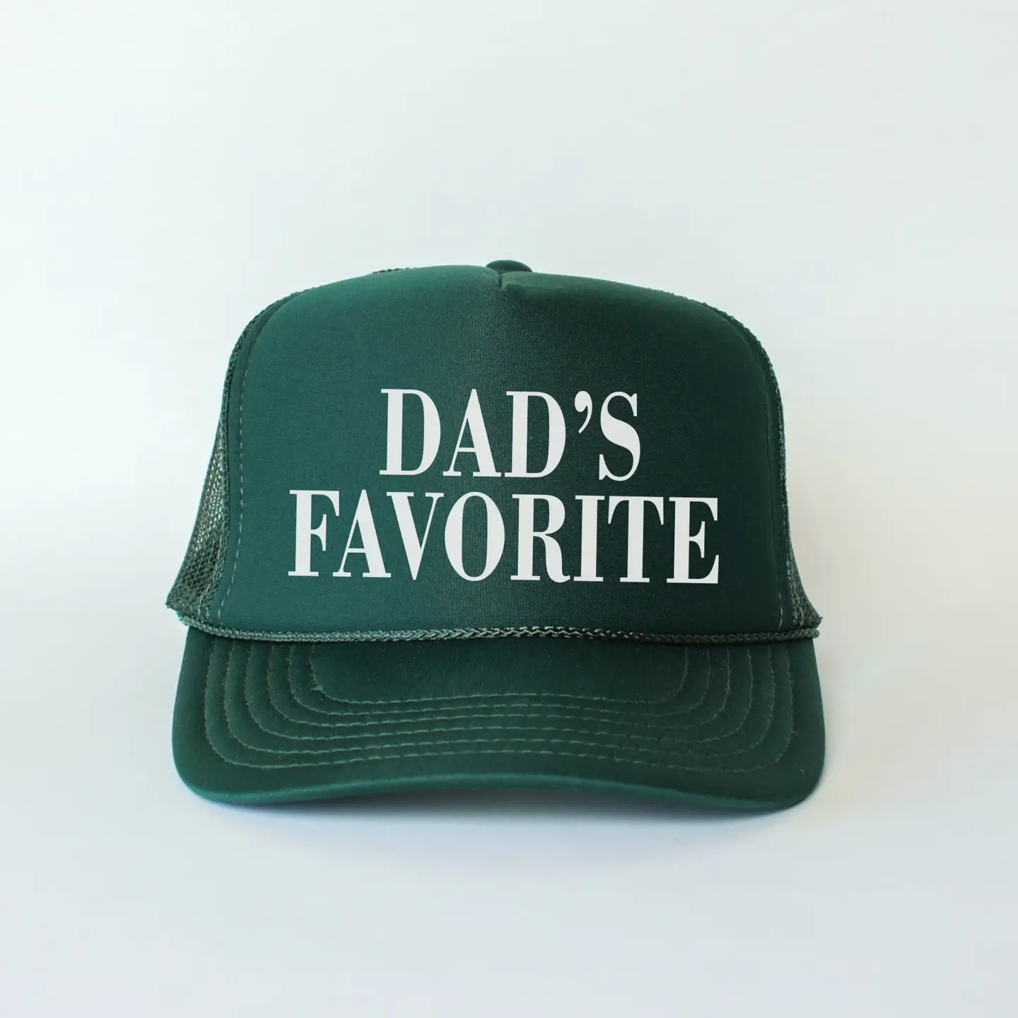 Dad's Favorite Trucker Hat - Green