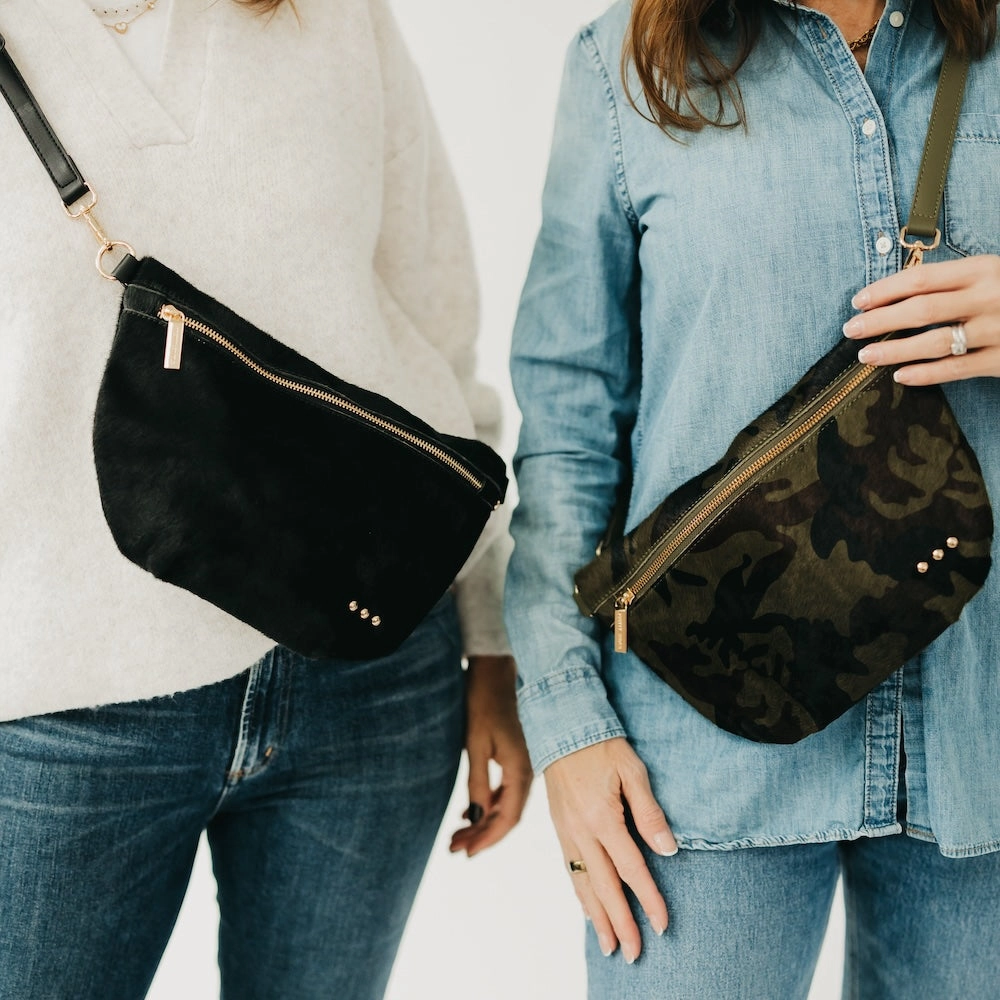 Hair On Hide Westlyn Bum Bag - Camo