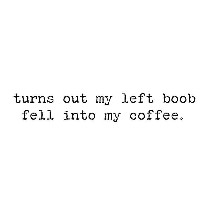 My Coffee Greeting Card