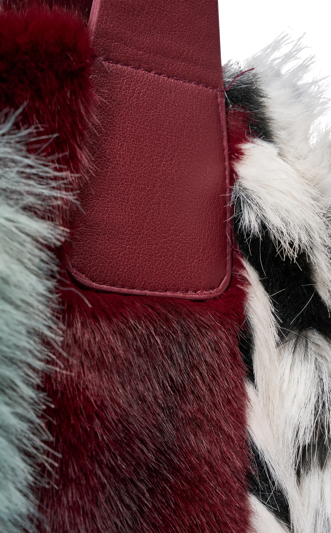 Confidante Faux Fur Bag - Multi