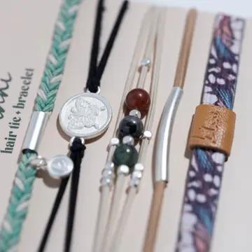 Flourish Natural Butterfly Hair Tie Bracelets Medium