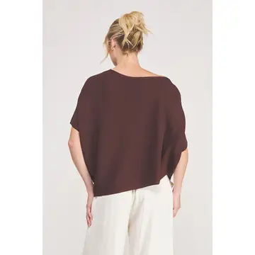 Knit Off Shoulder Top