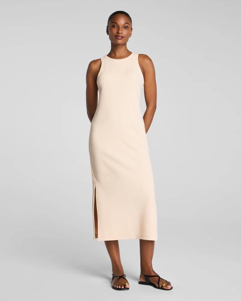 Spanx Airessentials French Rib Maxi Tank Dress