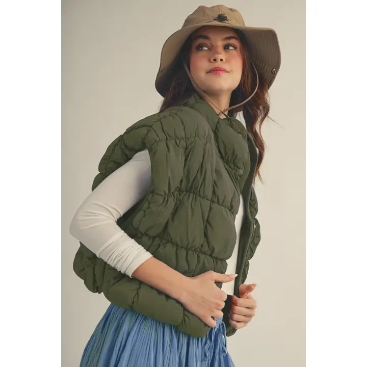 Cloud Wind Cheater Quilted Vest