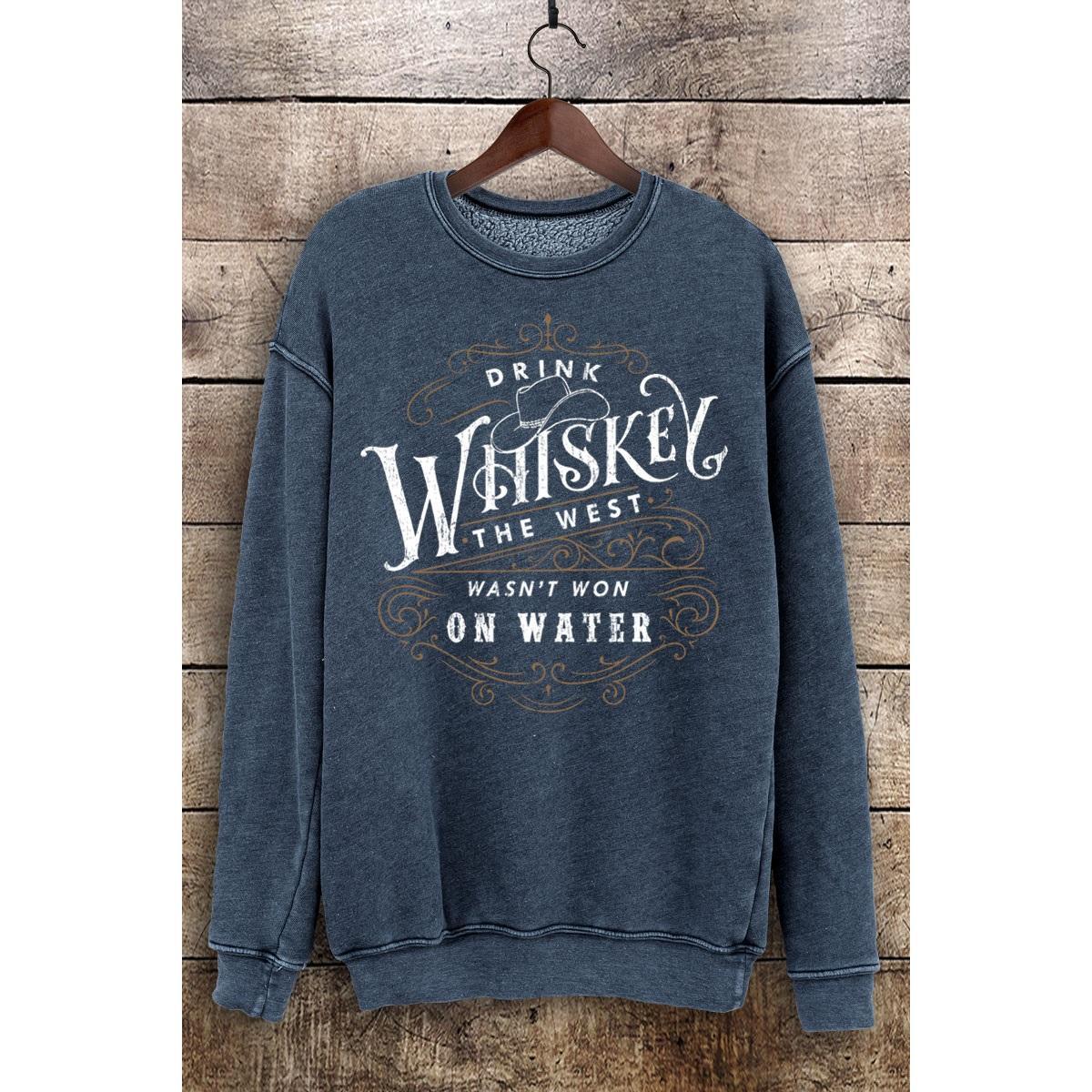 Drink Whiskey Mineral Sweatshirts