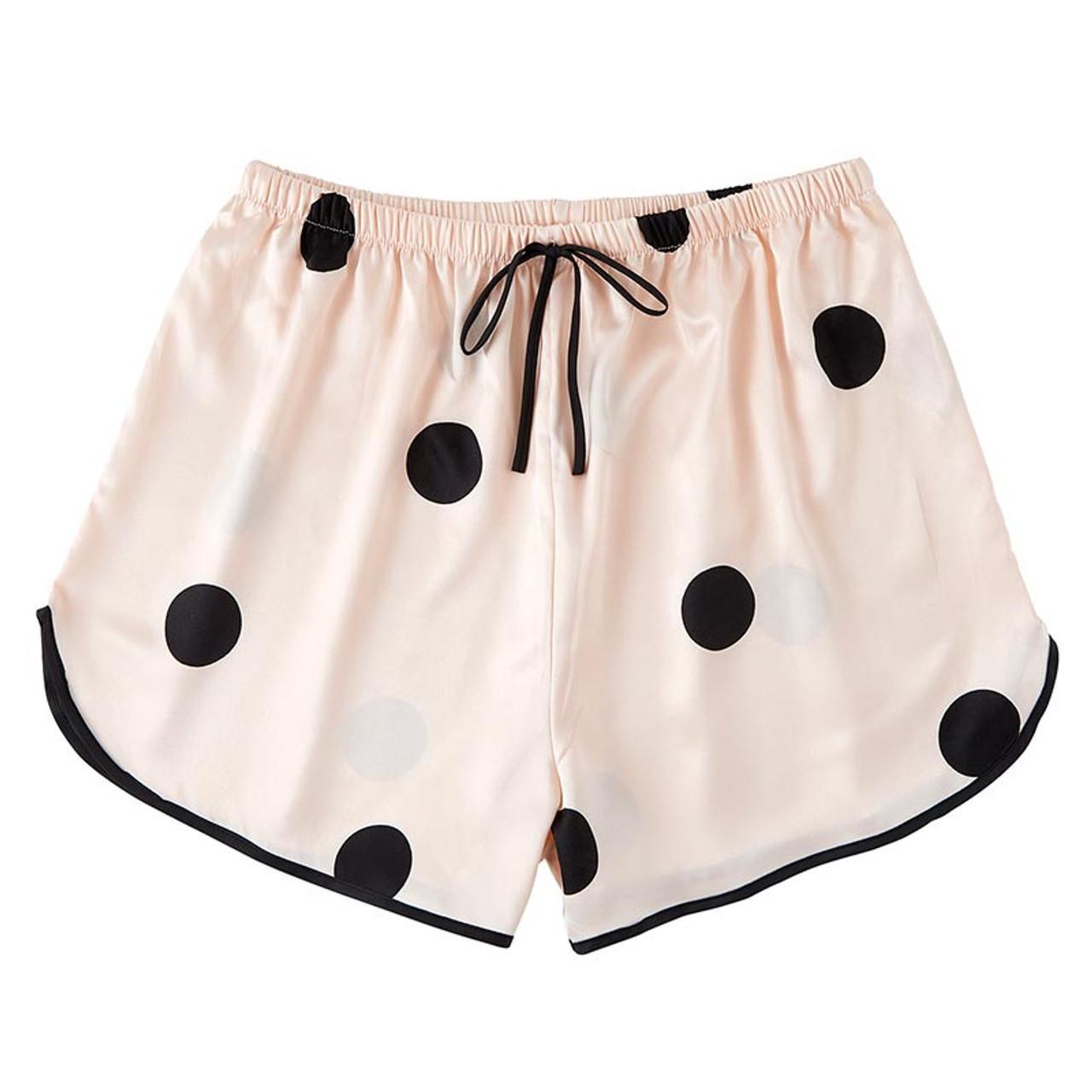 Satin Pj Shorts  - Blush