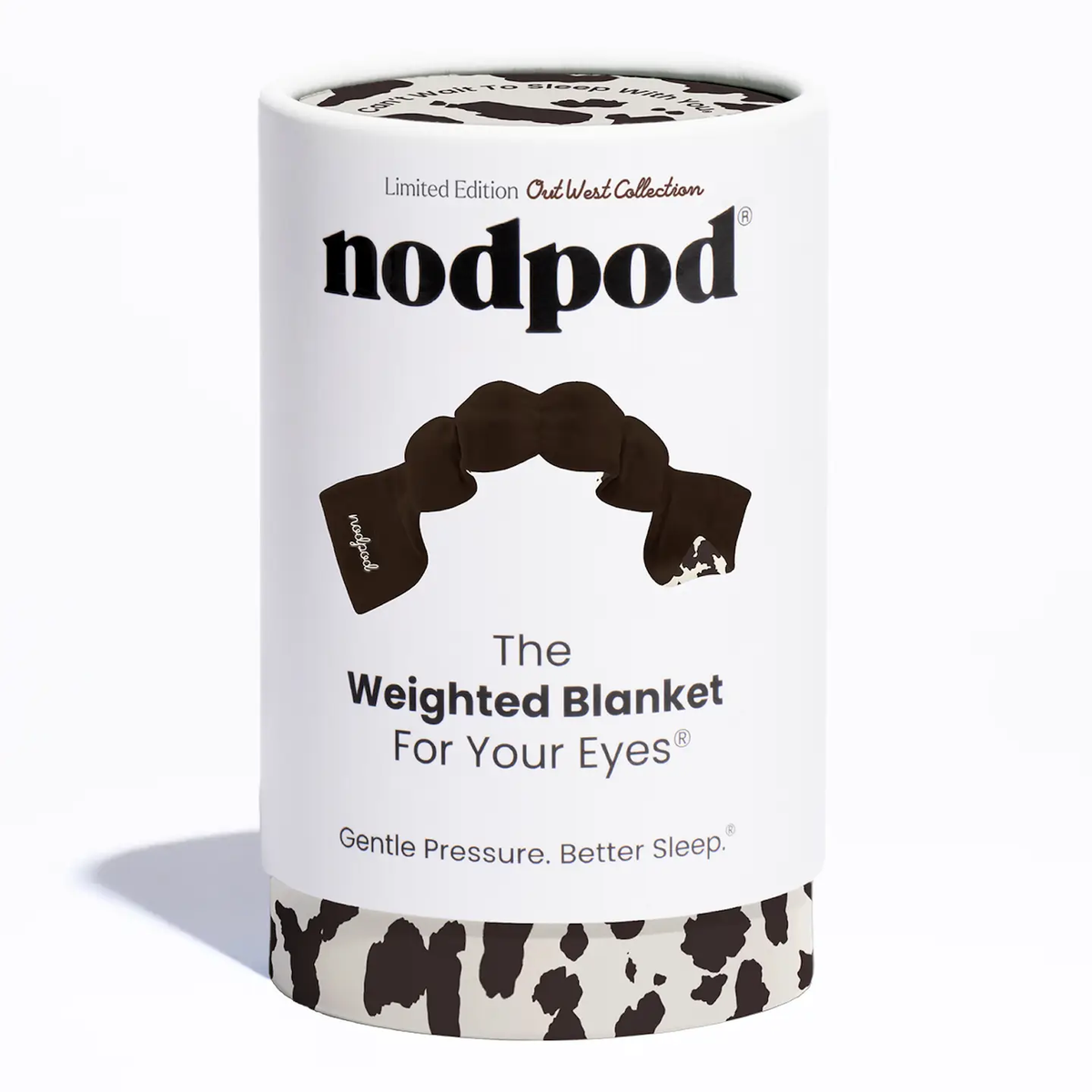 Cowhide Weighted Sleep Mask