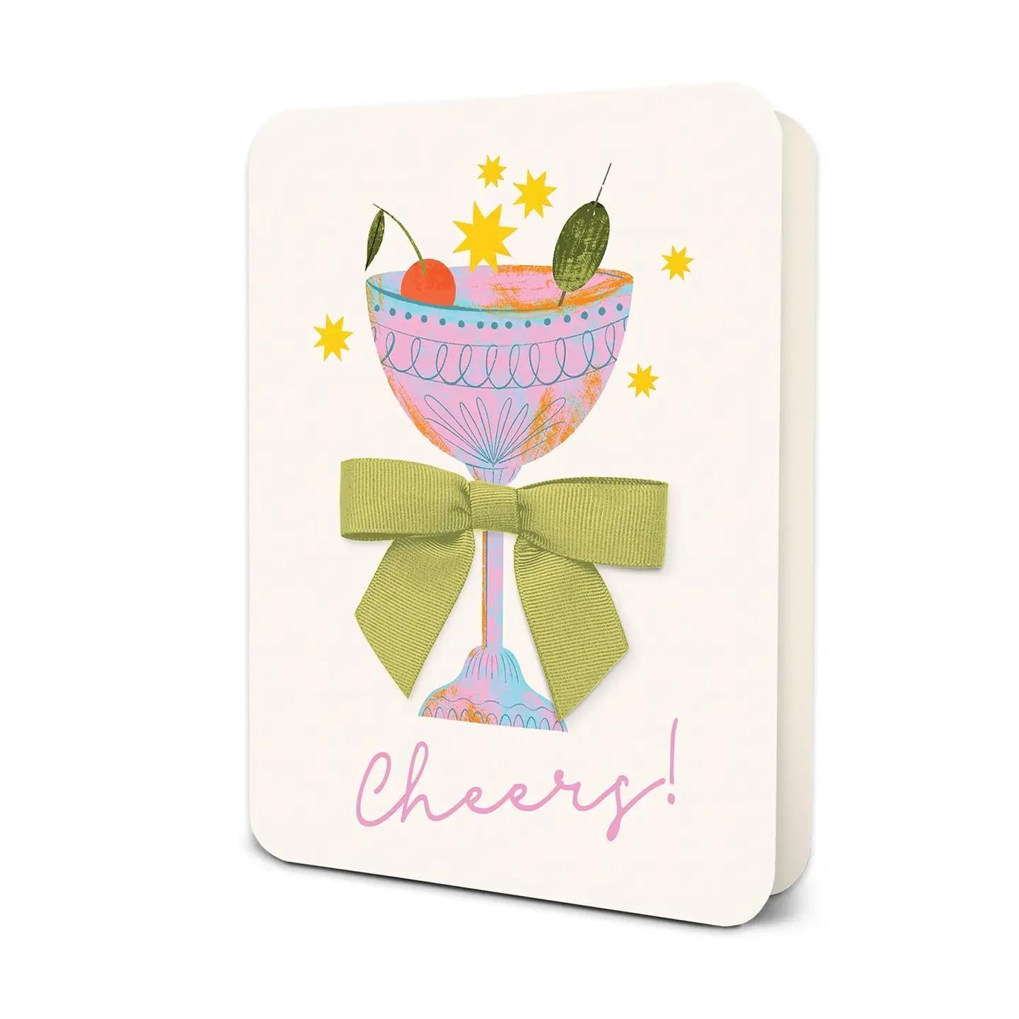Deluxe Greeting Card – Cheers!