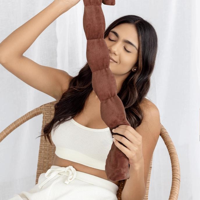 Mocha Weighted Sleep Mask - Eye Mask Mocha