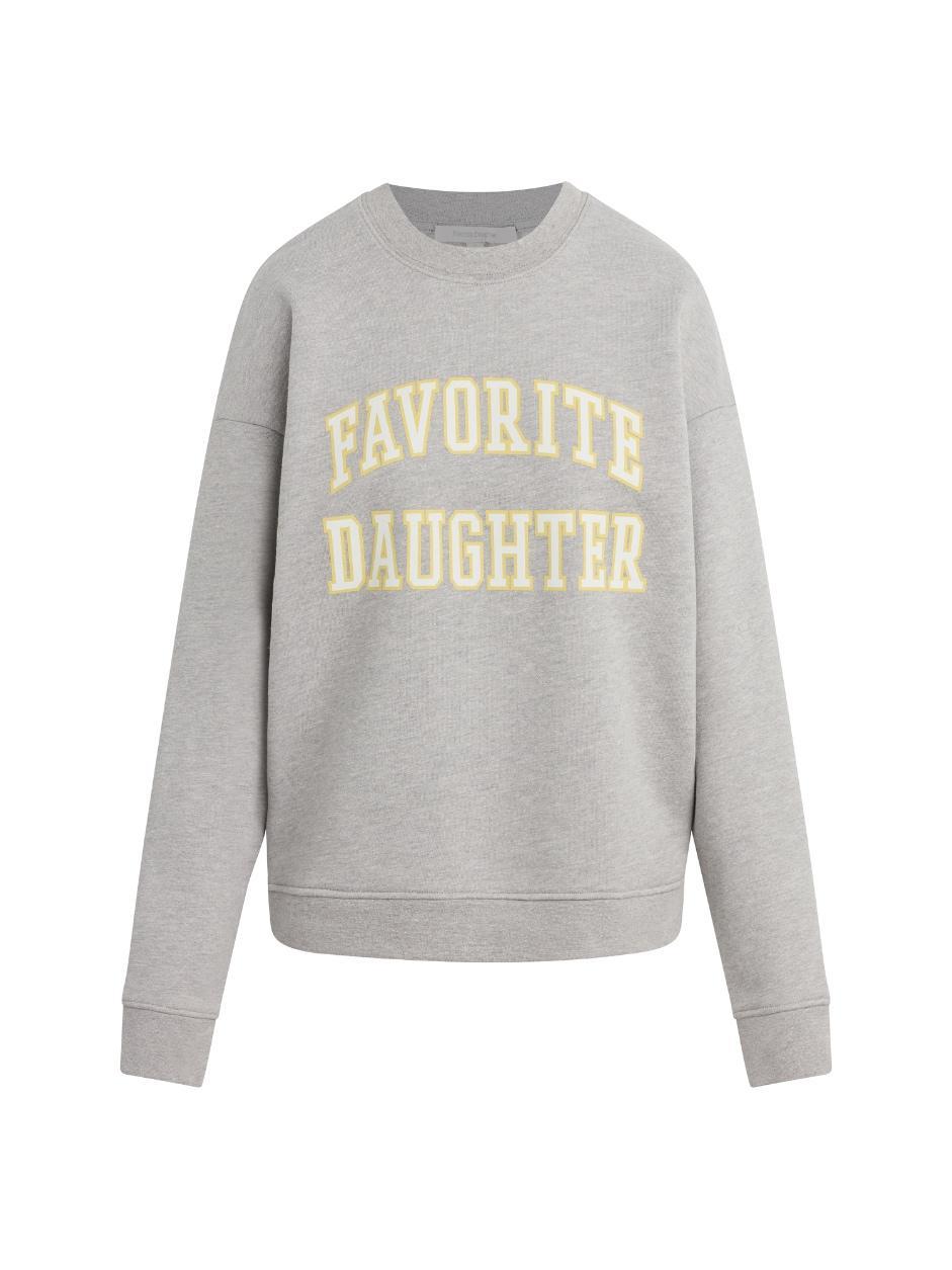 The Collegiate Sweatshirt - Heather Grey/Golde
