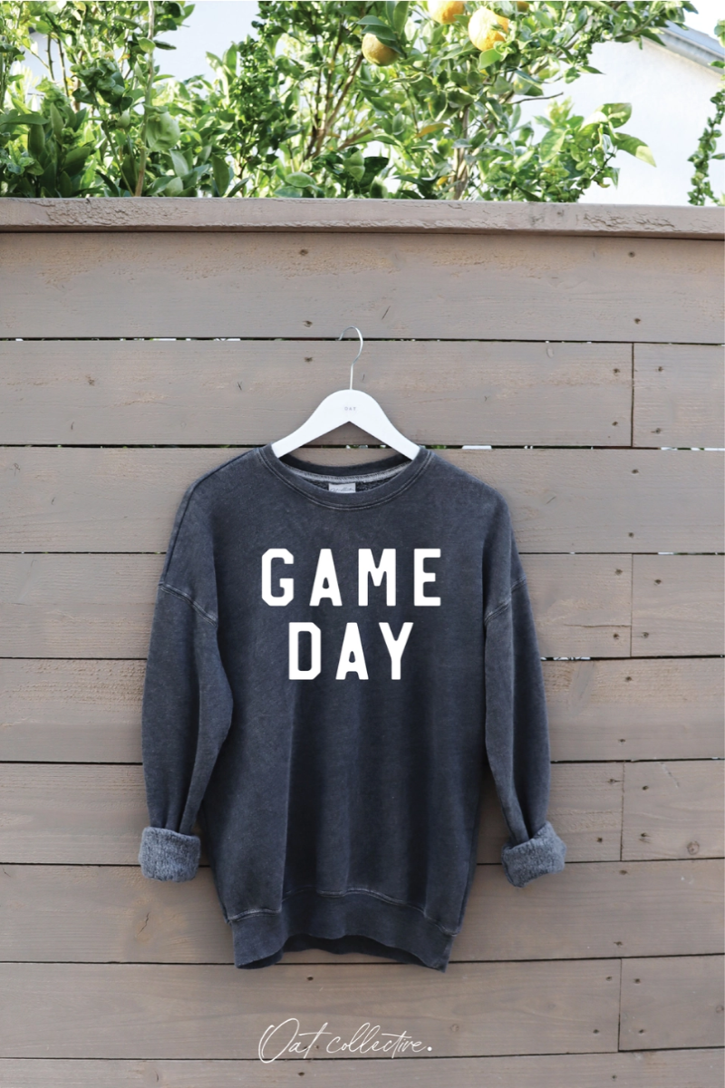 Oat Collective Game Day Mineral Graphic Sweatshirt